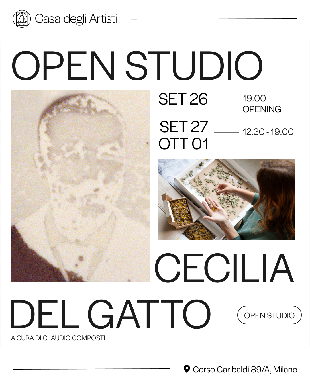 Open Studio, Cecilia Del Gatto – Casa degli Artisti